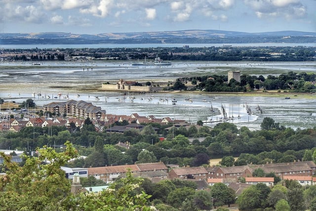 William Fletcher advised tourists to take in the views from the top of Portsdown Hill. You can see Paulsgrove, Port Solent, Portchester Castle, Gosport and the Isle of Wight in this photo, provided by Trev Harman.