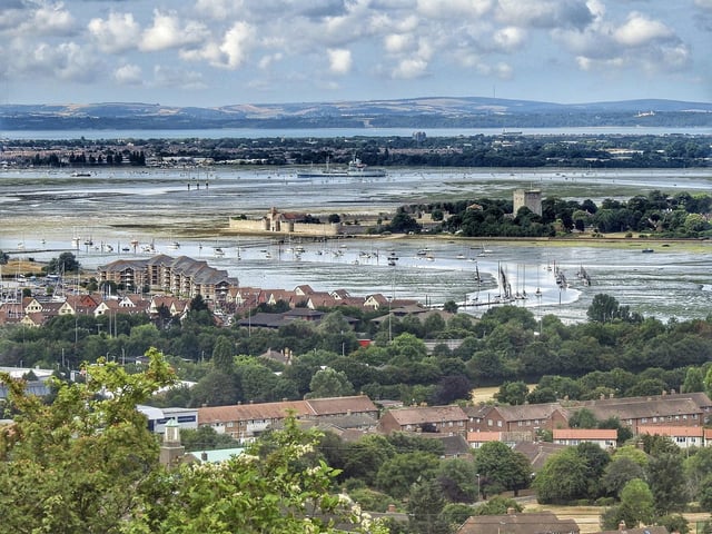 William Fletcher advised tourists to take in the views from the top of Portsdown Hill. You can see Paulsgrove, Port Solent, Portchester Castle, Gosport and the Isle of Wight in this photo, provided by Trev Harman.