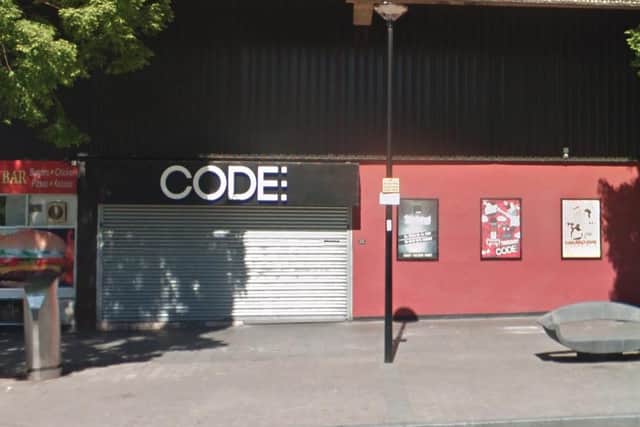 CODE nightclub on Eyre Street in Sheffield city centre (pic: Google)