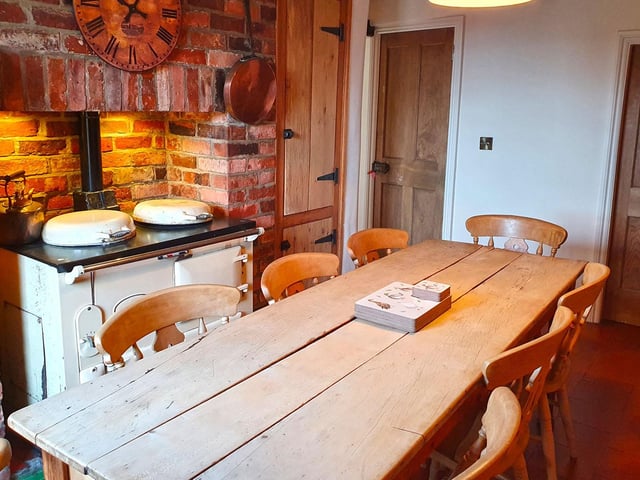 The kitchen.