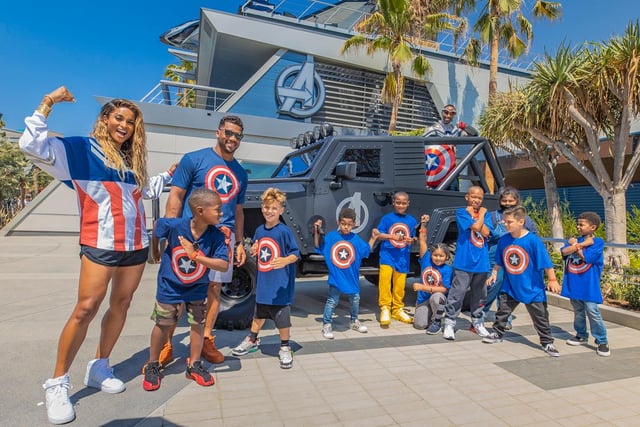 Avengers Campus. Picture: Christian Thompson - Handout/Disneyland Resort via Getty Images