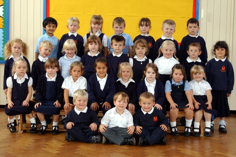 Another photo from 2005 but this reception class scene is from Ashley Primary School.