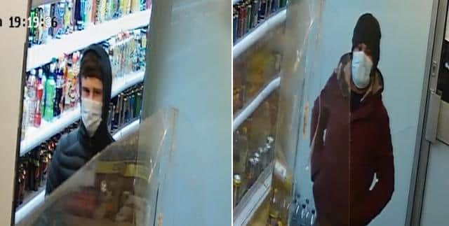 Police have released CCTV images of an attempted robbery at a Goldthorpe convenience store.