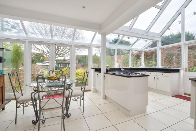 This four bedroom house in Queen's Road, Waterlooville is on the market for £1.195m. It is listed by Fine and Country