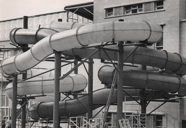 Who can forget this scene? The slides were the reason you went to Derby Baths in the 1980s. They were new and exciting and the kids loved them