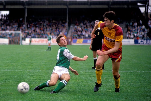 Versatile defender / midfielder played more than 100 games for first senior club Hibs before similar stats for Motherwell following spells at Brentford and Falkirk.