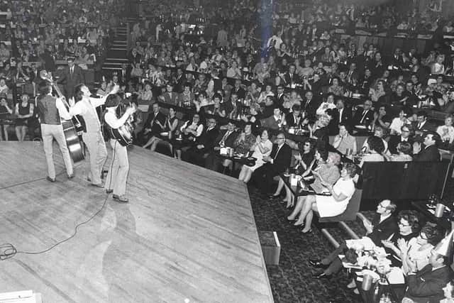Members of the Star's Womens Circle filled the Fiesta nightlcub to watch the Batchelors, January 11 1971