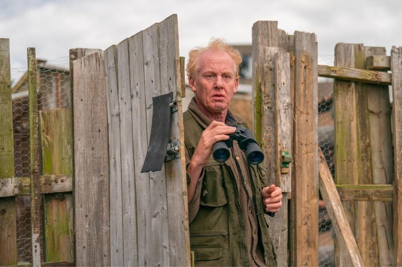 Steve Huison, as Lomper, appears to be on an allotment  in the new Full Monty series. Picture: Disney +