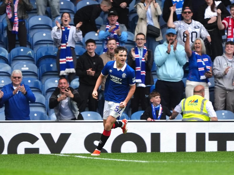 An emerging star from the Rangers academy, Curtis has been a more regular feature in the Ibrox first team of late.
