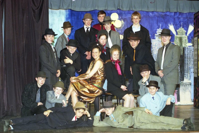 This production of Guys and Dolls was staged at Thornhill School in May 1997. Were you a part of the cast?