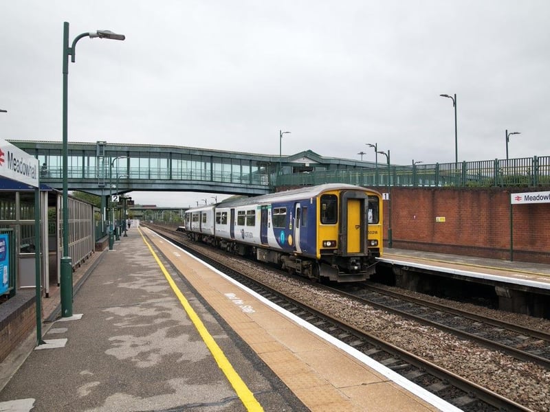 Meadowhall station had a 4.4 per cent cancellation rate between August 2024 and August 2025.