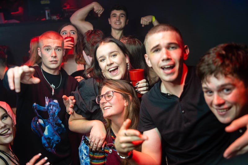 Freshers partying at The Astoria