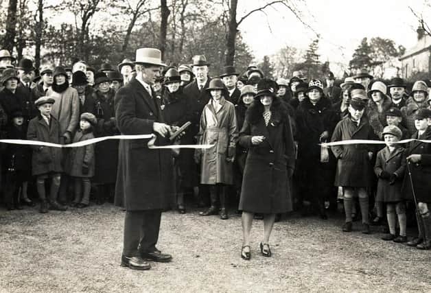 The opening of Furniss Avenue, Dore, in 1929