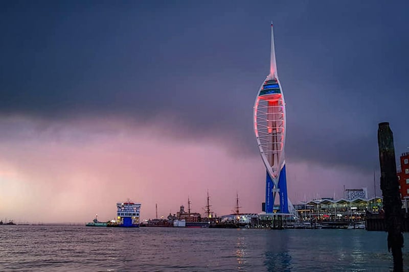 Why not get married with the best views in Portsmouth. The Spinnaker Tower can be booked as a wedding venue and it is described as being 'the perfect setting for exquisite ceremonies and exclusive receptions'.