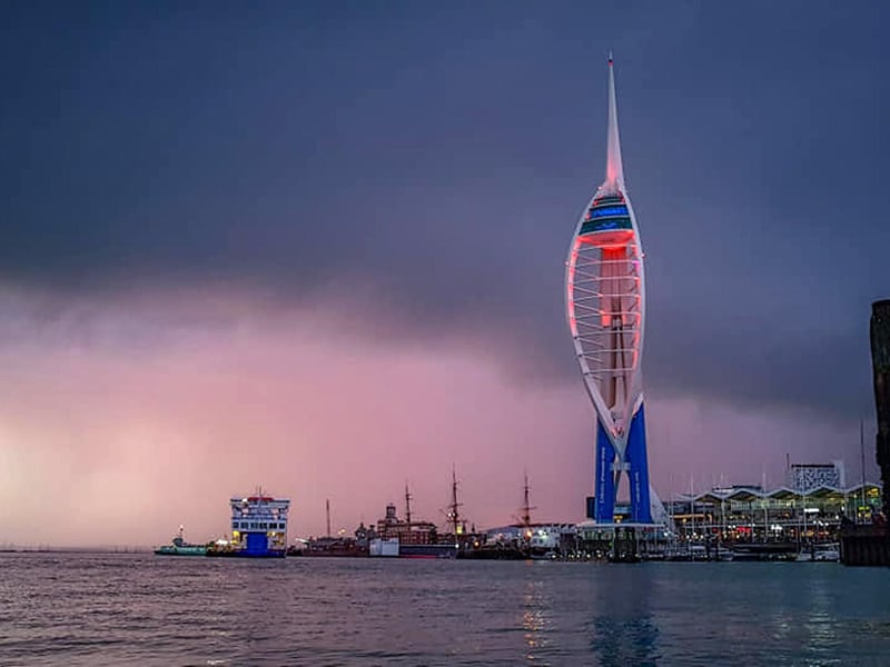 Why not get married with the best views in Portsmouth. The Spinnaker Tower can be booked as a wedding venue and it is described as being 'the perfect setting for exquisite ceremonies and exclusive receptions'.