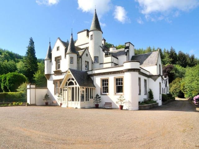 This historic Scottish Baronial mansion is situated in a wonderfully rural setting in Heriot, Midlothian, and is in easy commuting distance of Edinburgh by road or rail.