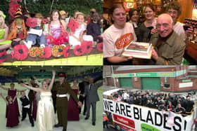 There was plenty to celebrate in Sheffield in 2003, as these photos show