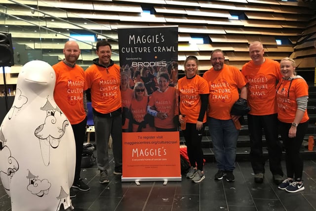 Incredible support this year came from James Donaldson & Sons who raised almost £54k for Maggie's, including the Fife centre