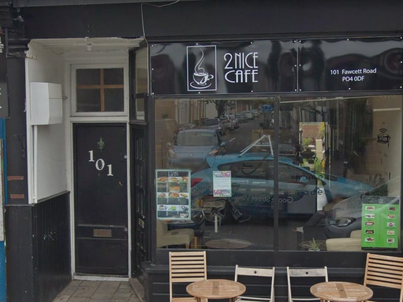 2 Nice Cafe on Fawcett Road was given a rating of five following inspection on January 26.
