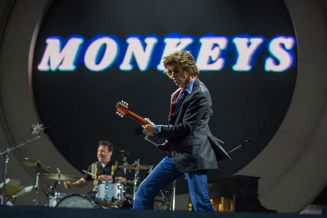 Arctic Monkeys on stage at the Coventry Building Society Arena in Coventry on Wednesday, May 31, 2023. Photo by David Jackson.
