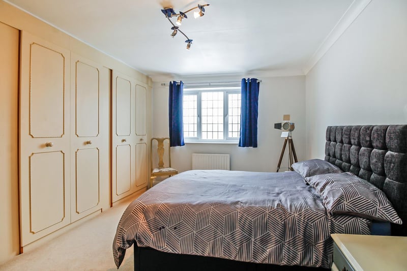 One of the three double bedrooms, as well as the master bedroom, on the first floor.