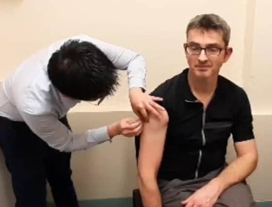Greg Fell is urging people to get their Covid booster and flu jabs
