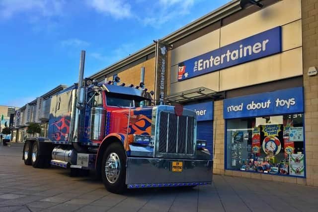 Autobot leader Optimus Prime will be available for a photo opportunity with fans this May half term in Sheffield city centre.