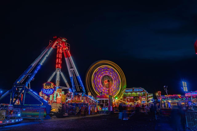 The site includes fairgrounds, which are individually priced, for all the family.