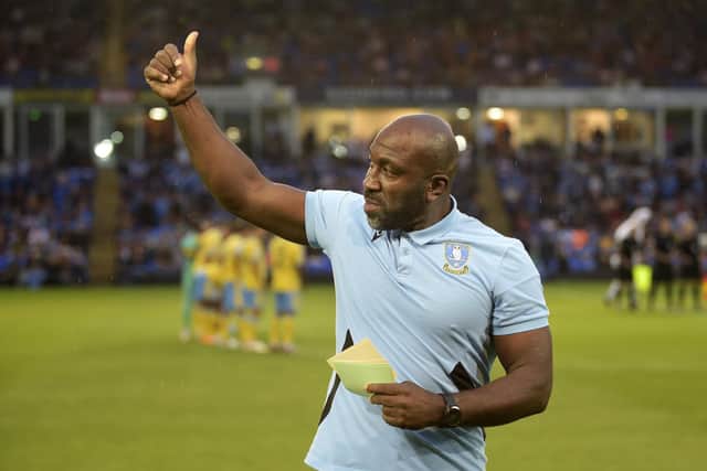 Darren Moore is expecting a good atmosphere for Sheffield Wednesday against Barnsley today.