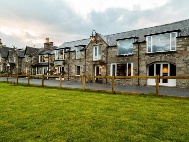 Located eight miles from the pretty Perthshire town of Pitlochry, The Inn at Loch Tummel features two restaurants, and a bar with a toasty log fire. The inn's main draw though is its setting - with stunning mountain and loch views in every direction. It's also very dog friendly if you want to bring an extra four-legged guest with you.