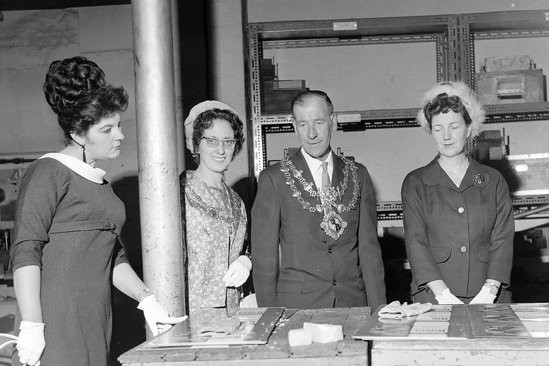 Another from mayor George Carter's visit in 1967.