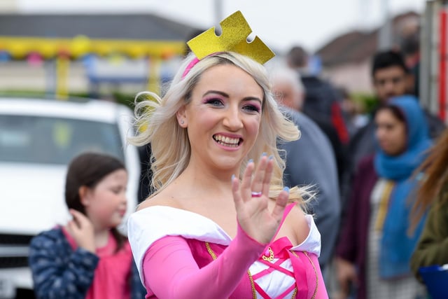The gala was packed with fairies and princesses, as residents and visitors lined the route of the procession.