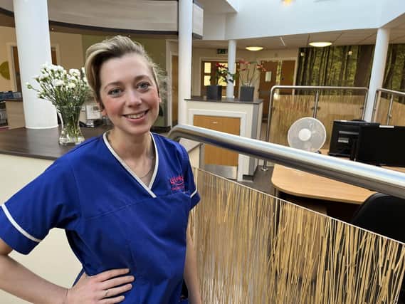 Emma Matthews is taking her palliative nursing skills to Uganda