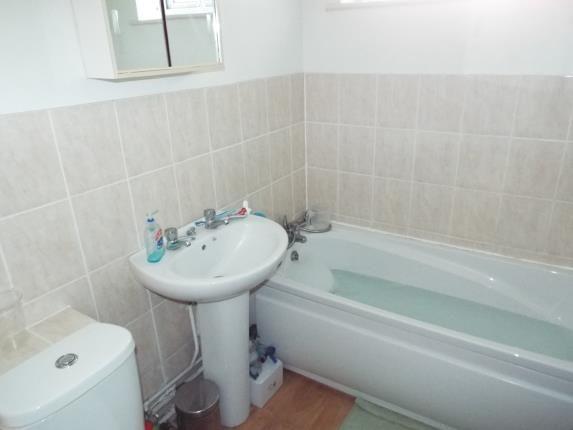The bathroom.