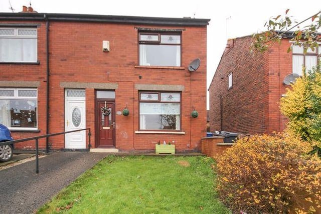 This two-bedroom terrace house has been viewed more than 750 times. It is for sale for offers of more than £90,000 with Breakey & Co.