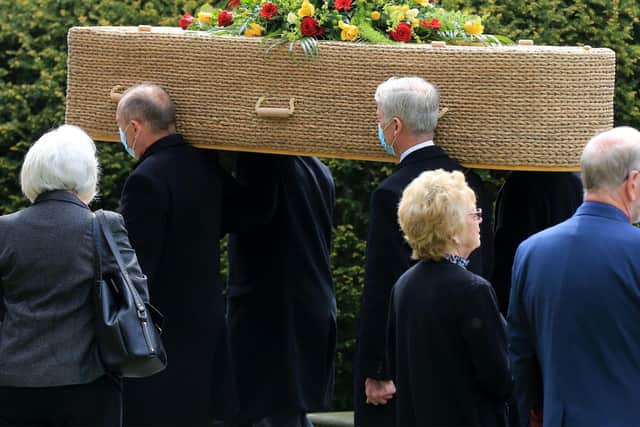 The funeral of Hannah Wilson took place at St John The Baptist Church in Royston. Picture: Chris Etchells