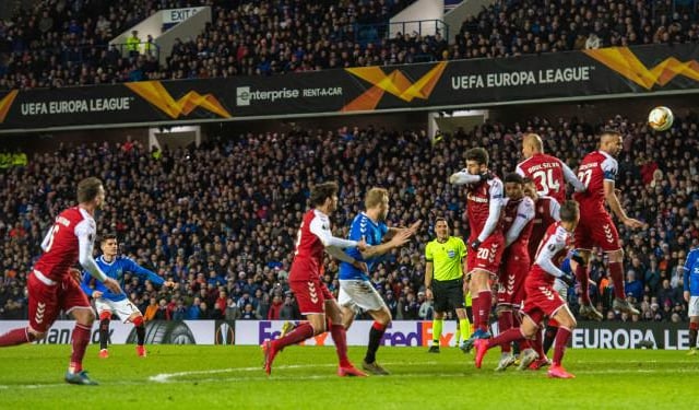 Ianis Hagi inspired Rangers to a 3-2 comeback in the Europa League knock-out stages with this free-kick