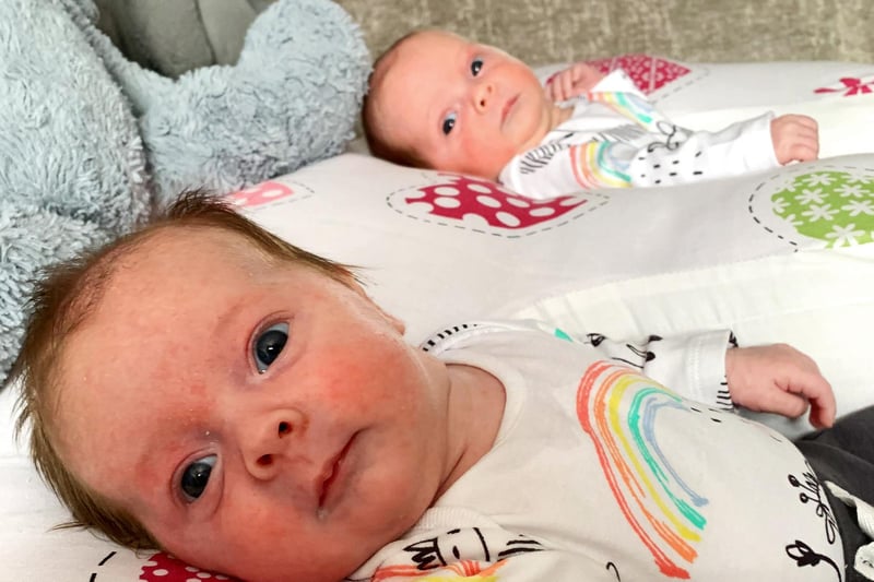 Nicole Sexton said: "I had my identical twin girls, Phoebe and Gracie, on the 10th January 2021. I had the girls at Peterborough City Hospital. I am finding being a first time mummy in this pandemic challenging at times as family members and friends cannot meet them just yet."