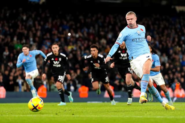 Erling Haaland, of Manchester City and Norway: Nick Potts/PA Wire.