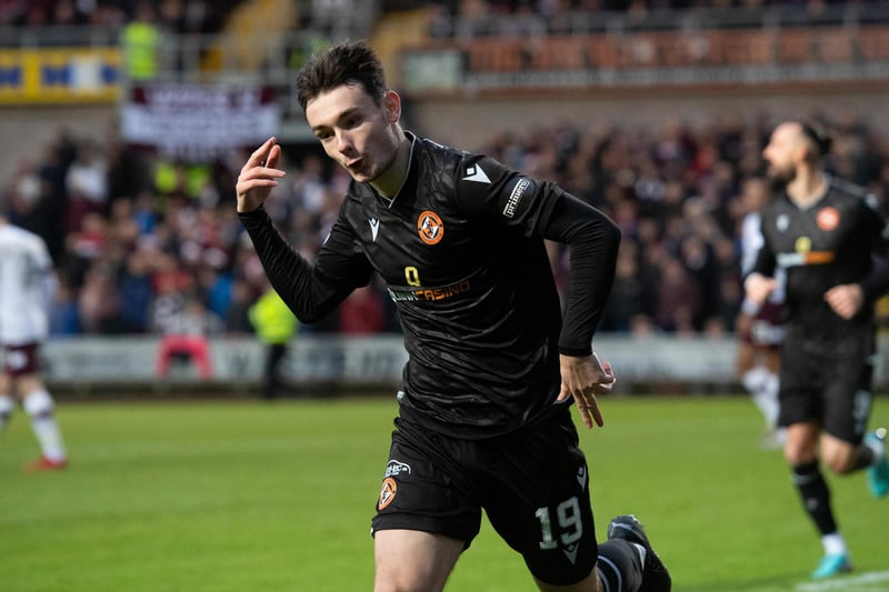 The 22-year-old Wales international, who rose up through the ranks at Manchester United, has impressed up in Scotland since joining Dundee United. 