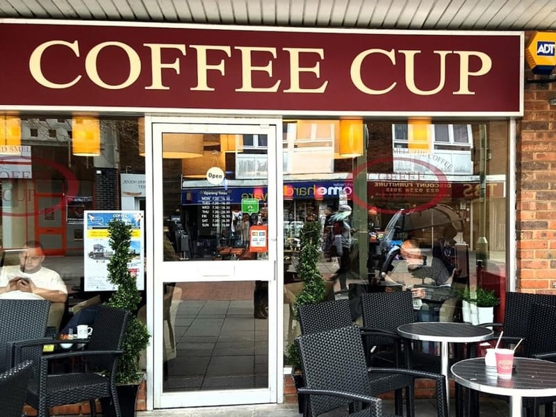 The Coffee Cup in West Street received a rating of five on February 6.