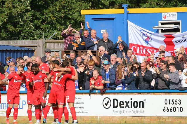 Chesterfield won 2-0 at King's Lynn Town on Monday. Picture: Alan Palmer.