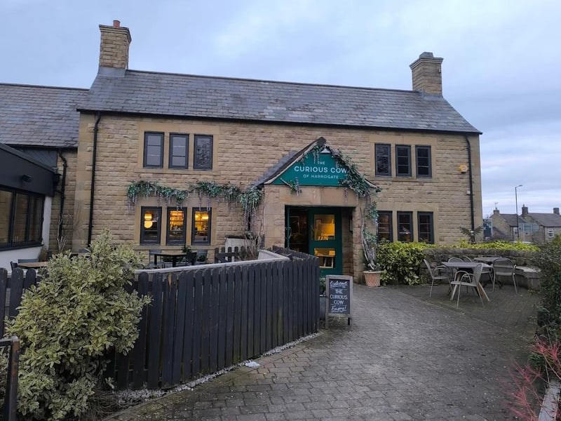 The Curious Cow in Killinghall has a 4* rating from 355 reviews. A Tripadvisor reviewer said: “We went today a family of 4 for Sunday Lunch. We have been previously and never been disappointed. It was fab. Thank you to all the staff who were very attentive. We will be back.”