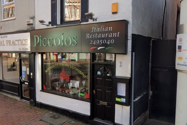 Piccolo's, on Convent Walk, has a rating of 4.7 stars, according to 470 Google reviews. This restaurant was given a food hygiene rating of five following an inspection on July 8, 2019.