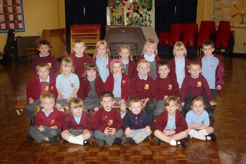 Pictured at St Thomas More RC Primary in Belmont in 2004.