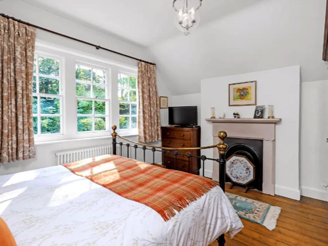 One of the bedrooms
