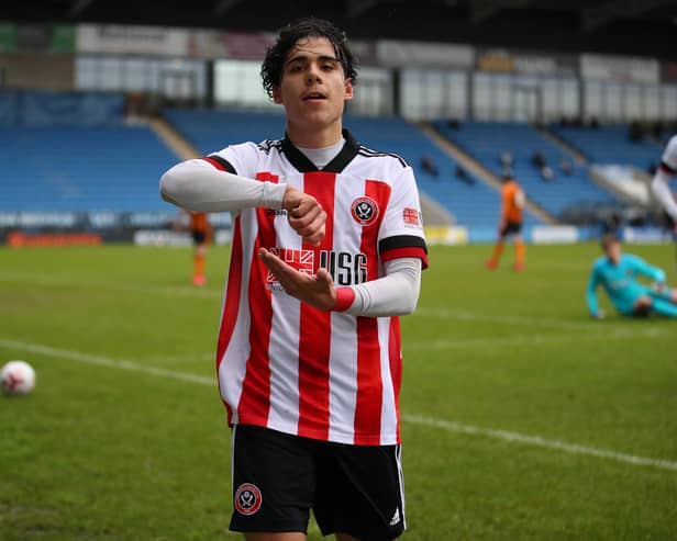 Hassan Ayari spent a month on loan with Scarborough Athletic before returning to Sheffield United: Simon Bellis/Sportimage