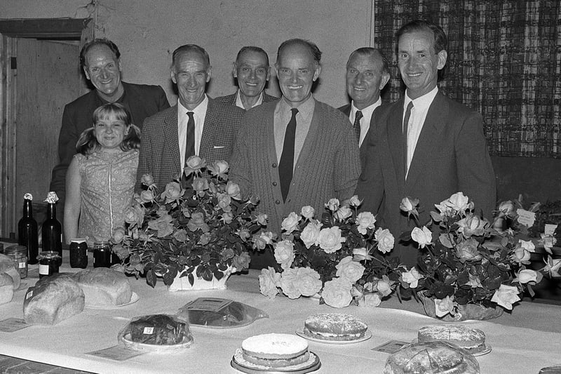 Great British Bake Off eat your heart out! Warsop Garden Holders' Show from 1970