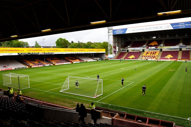 Visitors found the view at Fir Park the poorest in the league.