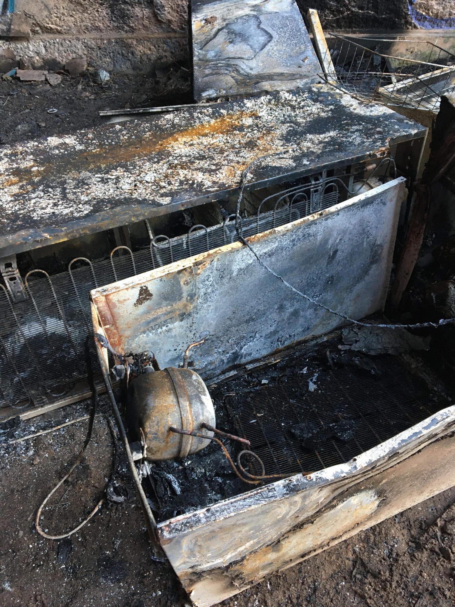 Fridges have been set alight on Deerdale Lane